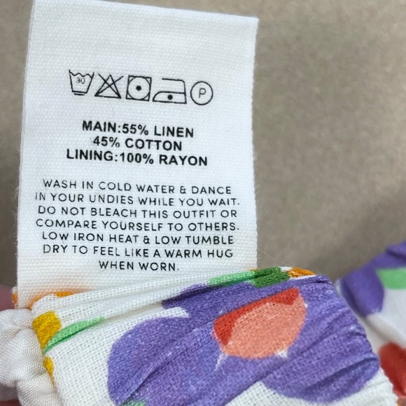 Peppermayo Cici Linen Crop Top - Size 6, 8 or 10 - NWT - Picture 7 of 7